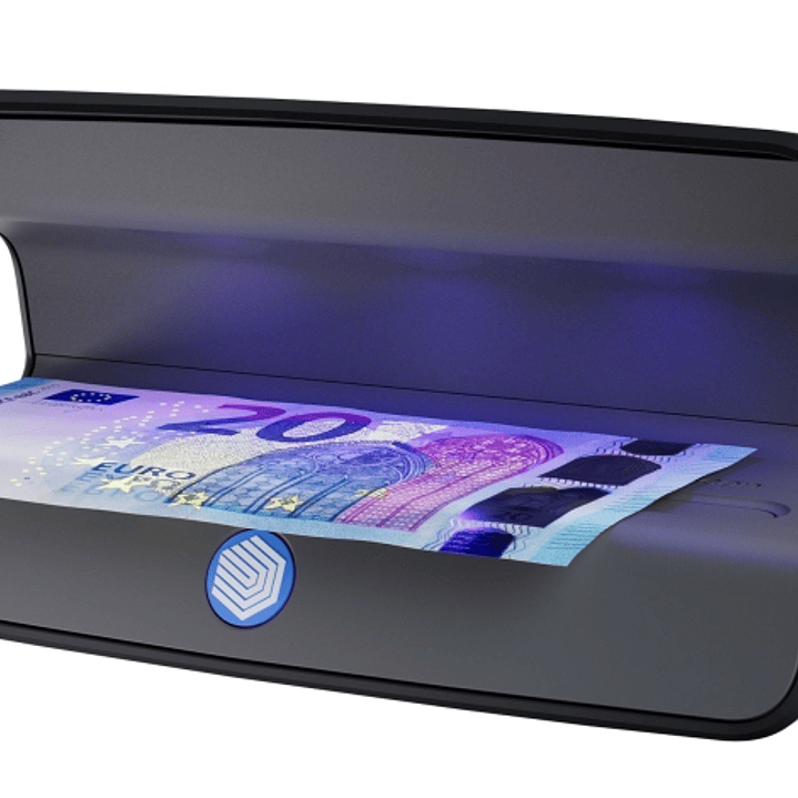 Safescan 55 LED Detector de Billetes Falsos UV - Reflector Integrado - Apto para Pasaportes, Documentos de Identificacion y Tarjetas de Credito 1