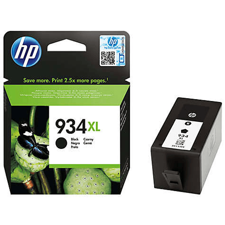 HP 934XL Negro Cartucho de Tinta Original - C2P23AE 1