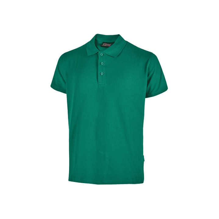 Upower Tonga Polo de Hombre de Algodon Pique - Talla S - Transpirable, Cuello con 3 Botones, Acabados en Canale, Refuerzos en Cuello y Hombros, Protec 1