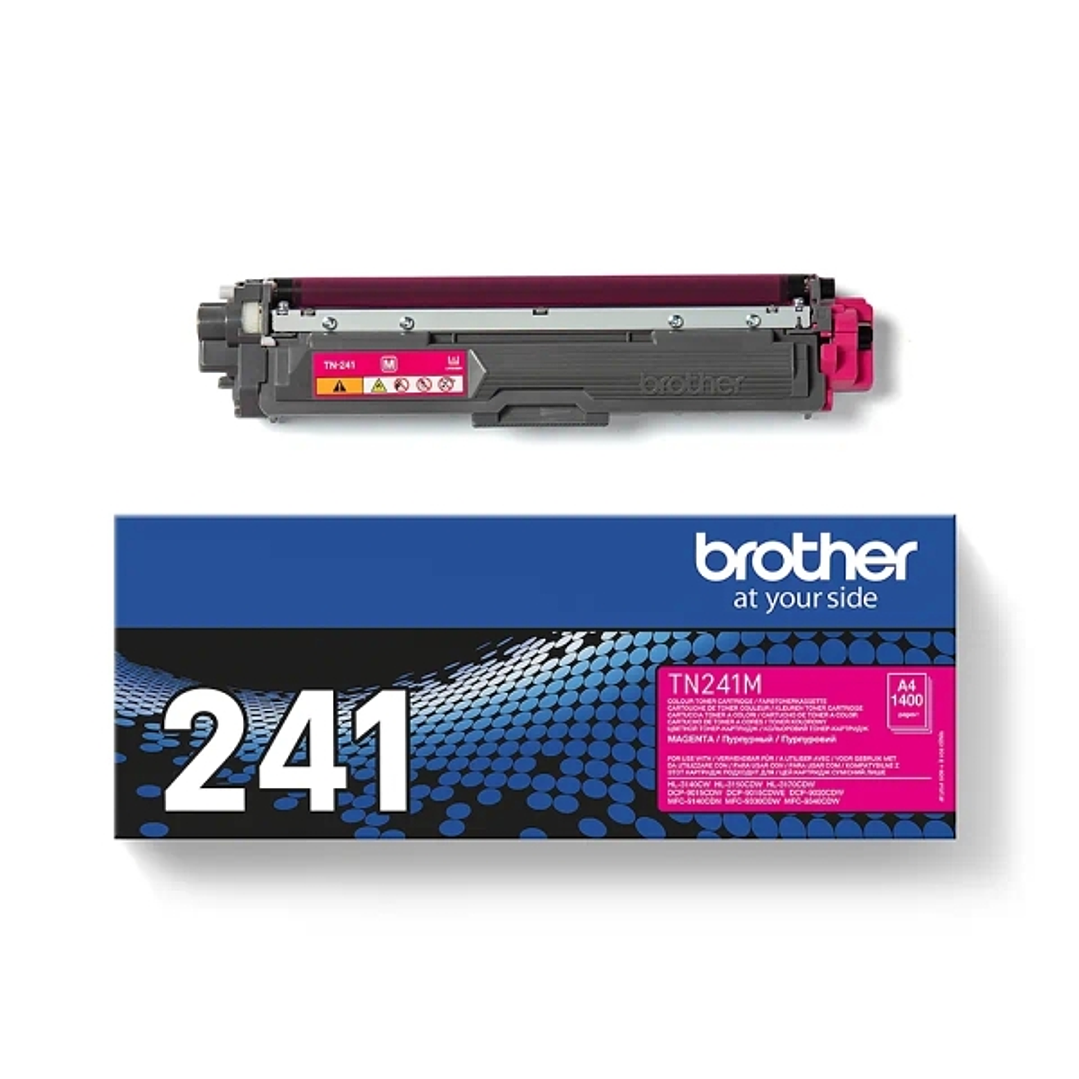 Brother TN241 Magenta Cartucho de Toner Original - TN241M 1