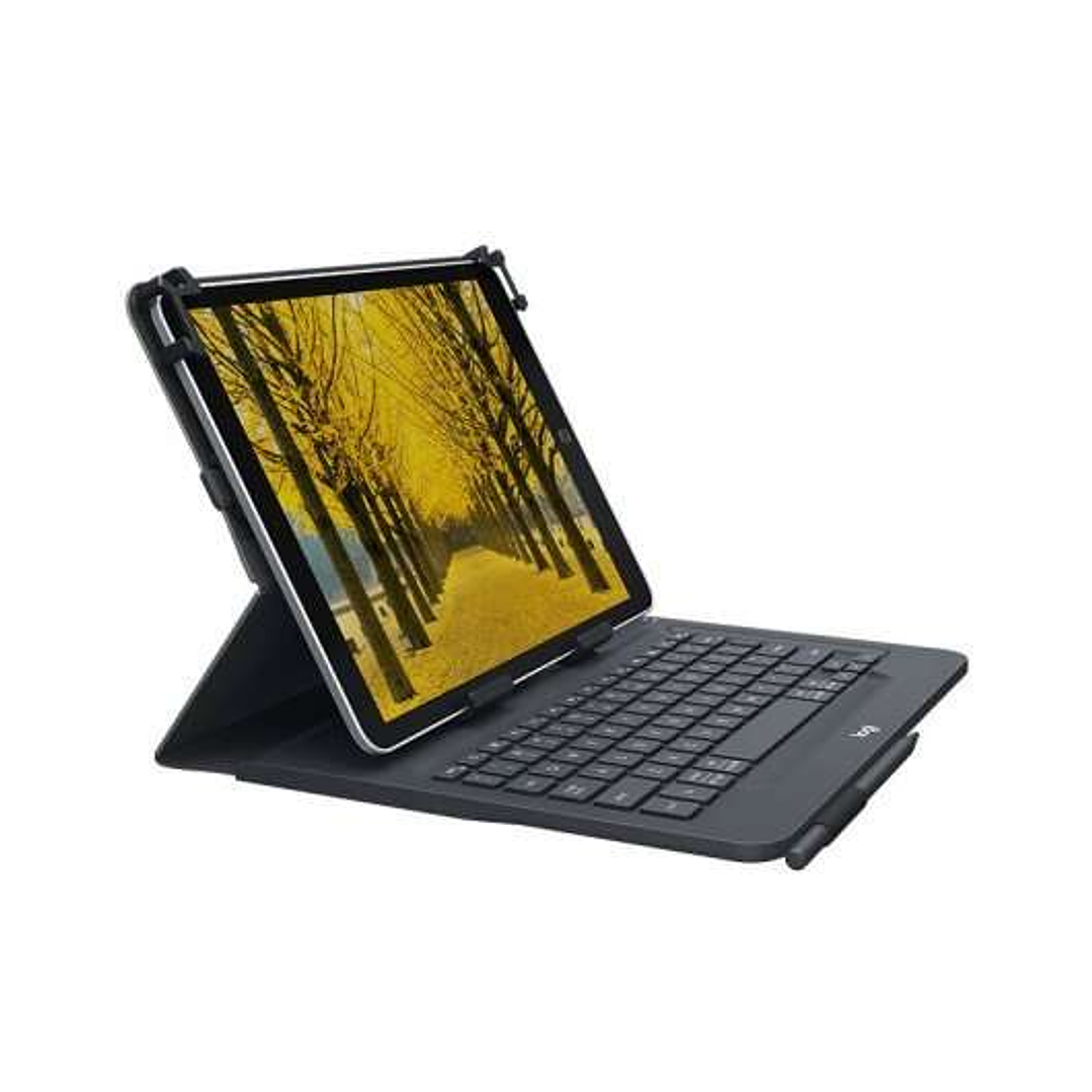Logitech Universal Folio Funda con Teclado Inalambrico para Tablets de 9