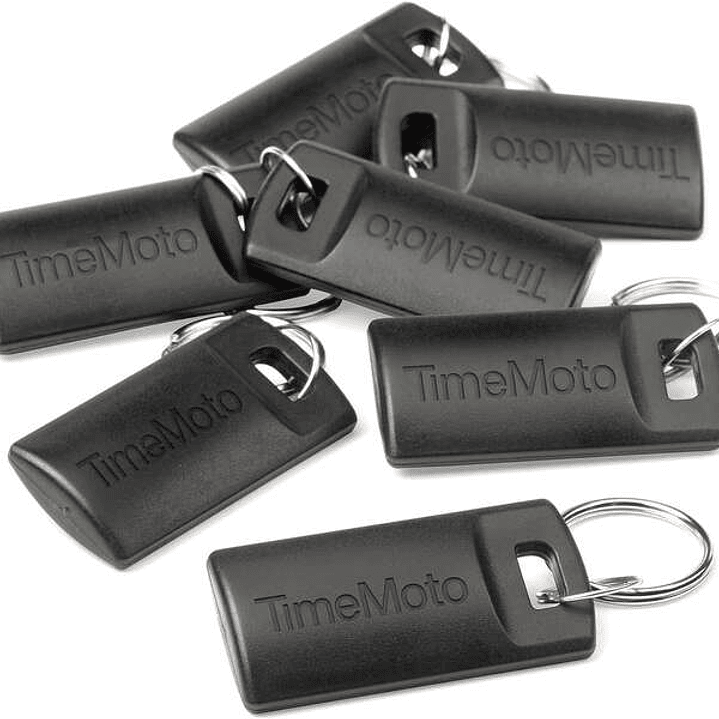 Timemoto RF-110 Pack 25 Llaveros RFID - Compacto - Facil Fichaje - Compatible con Terminales Timemoto 1