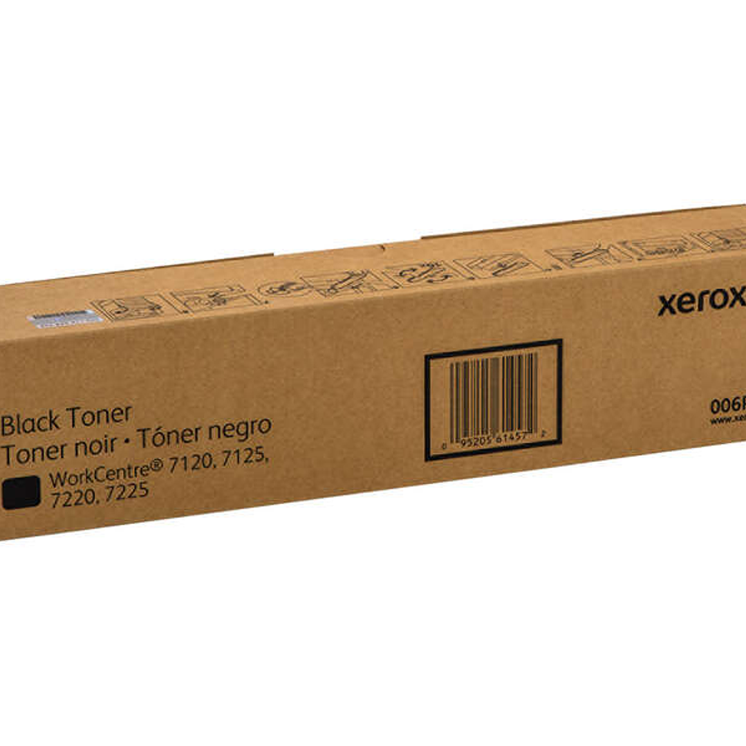 Xerox WorkCentre 7120/7125/7220/7225 Negro Cartucho de Toner Original - 006R01457 1