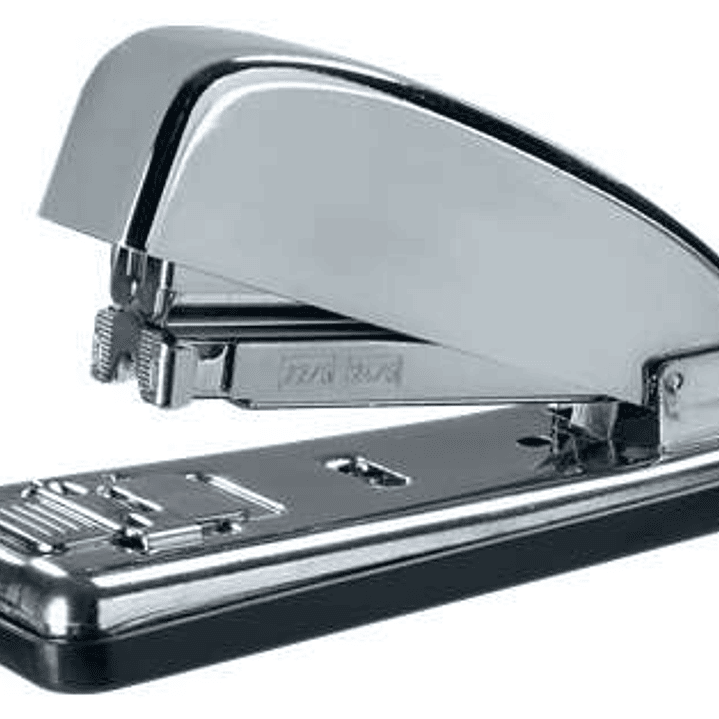 Petrus 226C Grapadora Metalica - Hasta 30 Hojas - Grapado Cerrado, Abierto y Clavado - Color Cromado 1