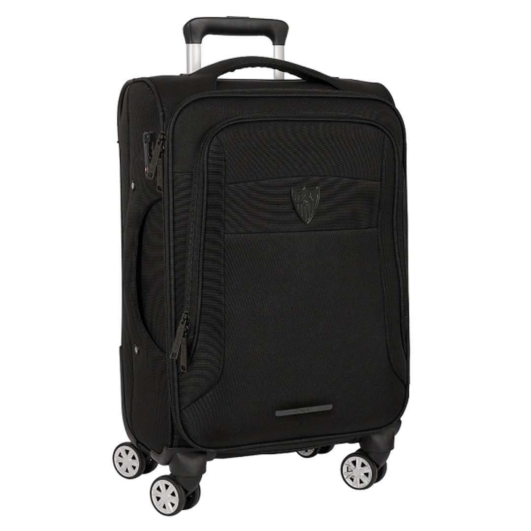 Safta Sevilla FC Business Maleta Trolley de Cabina 20 - Cierre con Candado - Bolsillo para Portatil - Ruedas Giratorias - Protecciones Laterales - 35 1