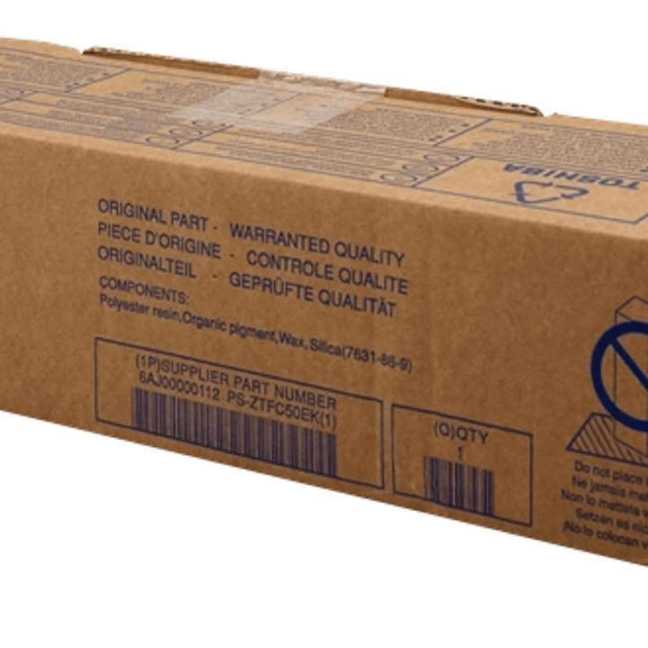 Toshiba T-FC50EM Magenta Cartucho de Toner Original - 6AJ00000112/6AJ00000226/6AJ00000300 1