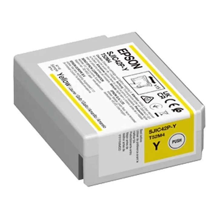 Epson SJIC42P-Y Amarillo Cartucho de Tinta Original - C13T52M440 1