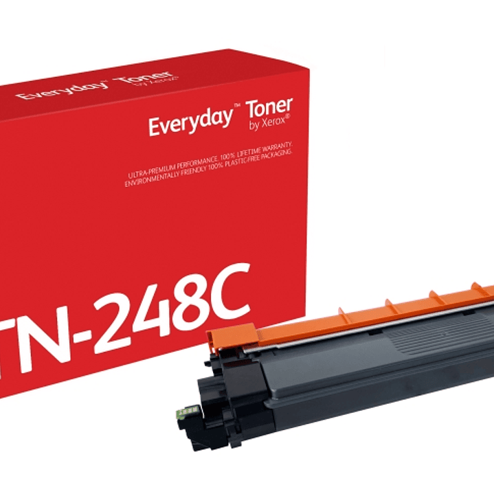 Xerox Everyday Brother TN248 Cyan Cartucho de Toner Generico - Reemplaza TN248C 1