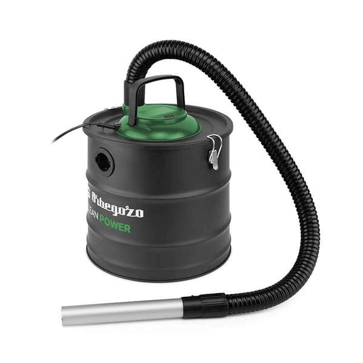 Orbegozo APZ 1200 Aspirador de Cenizas Resistente Potente Succion de 1200W - Filtro Hepa Desmontable - Deposito Metalico de 20L - Funcion Soplador - A 1