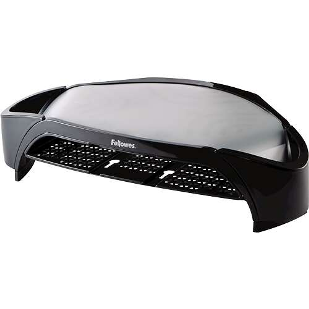 Fellowes Smart Suites Soporte para Monitor - 3 Alturas Ajustables - Incluye Bandeja Portadocumentos - Peso Max 10kg 1