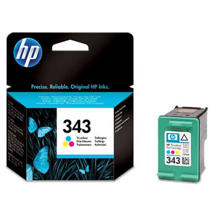 HP 343 Color Cartucho de Tinta Original - C8766EE 1