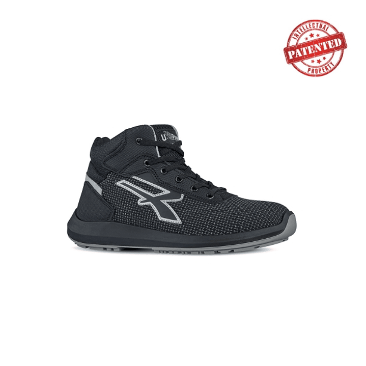 Upower Velar S ESD Calzado de Seguridad - Talla 36 - Puntera AirToe Aluminium, Antipinchazos, Resistente a la Abrasion, Alta Transpirabilidad, Suela P 1