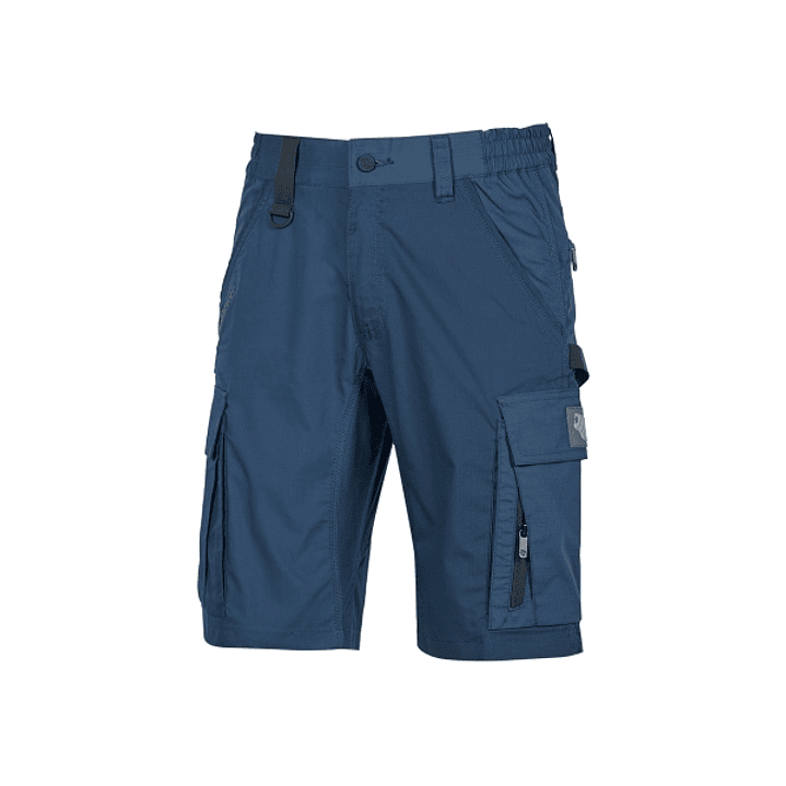 Upower Solaris Bermudas Cargo Funcionales - Talla 5XL - Tejido Ripstop Elastico, Multibolsillos, Detalles Reflectantes, Proteccion Lumbar, Cierre Anti 1