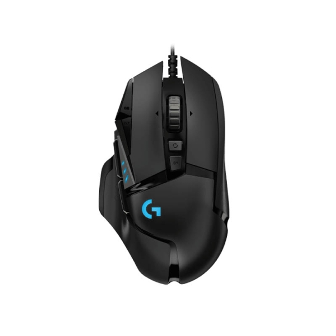 Logitech G502 Hero Raton USB 25600dpi - 11 Botones Programables - Iluminacion LED - Uso Diestro - Cable de 2.10m - Color Negro 1