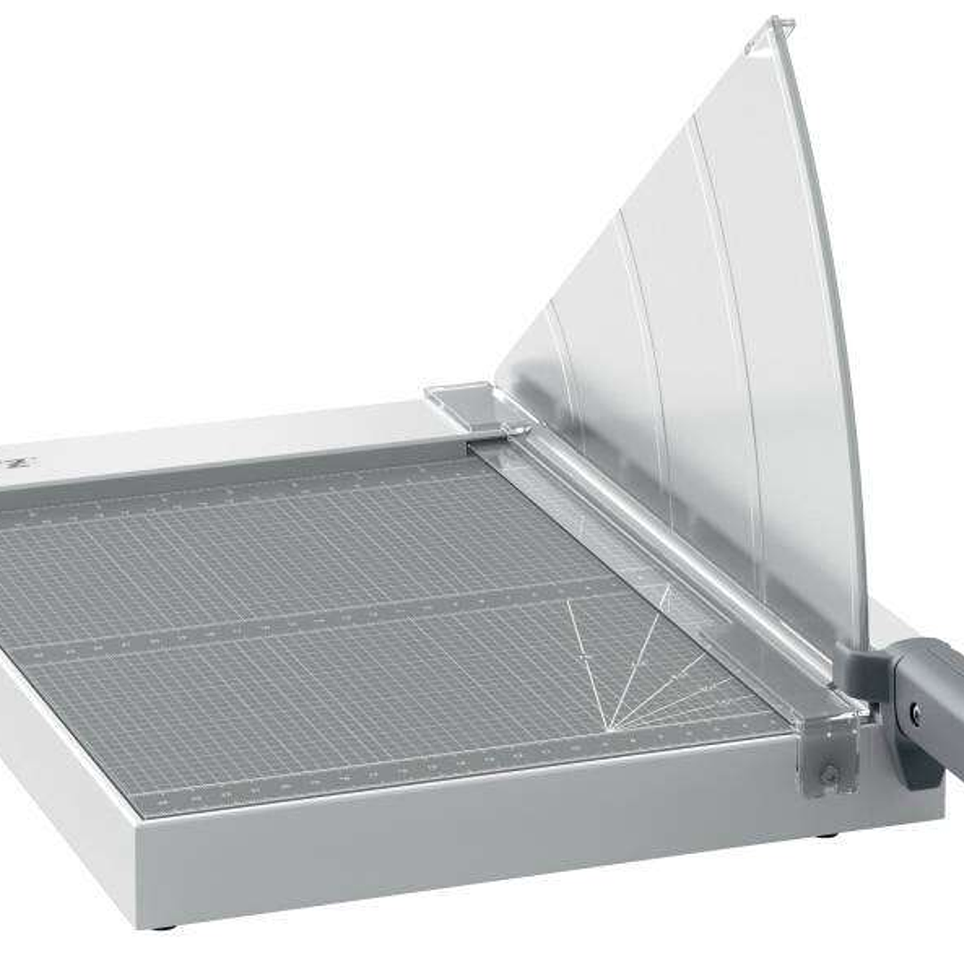 Leitz Precision Home A4 Guillotina de Papel A4 - Corta hasta 8 Hojas - Cuchilla de Acero Inoxidable Templado - Compacta y Ligera - Color Gris Antracit 1