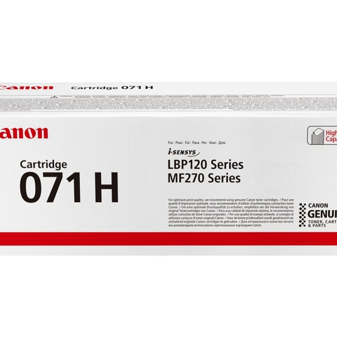 Canon 071H Negro Cartucho de Toner Original - 5646C002 1