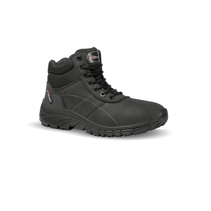 Upower Sting Grip Calzado de Seguridad Botines - Talla 36 - Piel Nubuck Hidrofugo, Antiestatico, Resistente a Hidrocarburos, Antideslizante, Suela PU/ 1