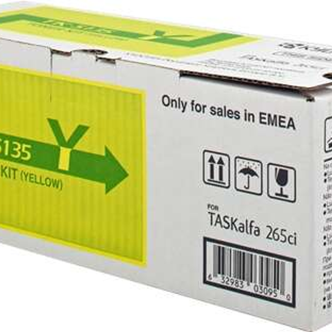 Kyocera TK5135 Amarillo Cartucho de Toner Original - 1T02PAANL0/TK5135Y 1