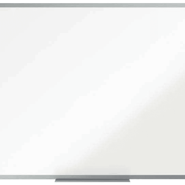 Nobo Essence Pizarra Magnetica de Acero Vitrificado 900x600mm - Montaje en Esquinas - Marco de Aluminio Anodizado - Bandeja para Rotuladores - Color B 1