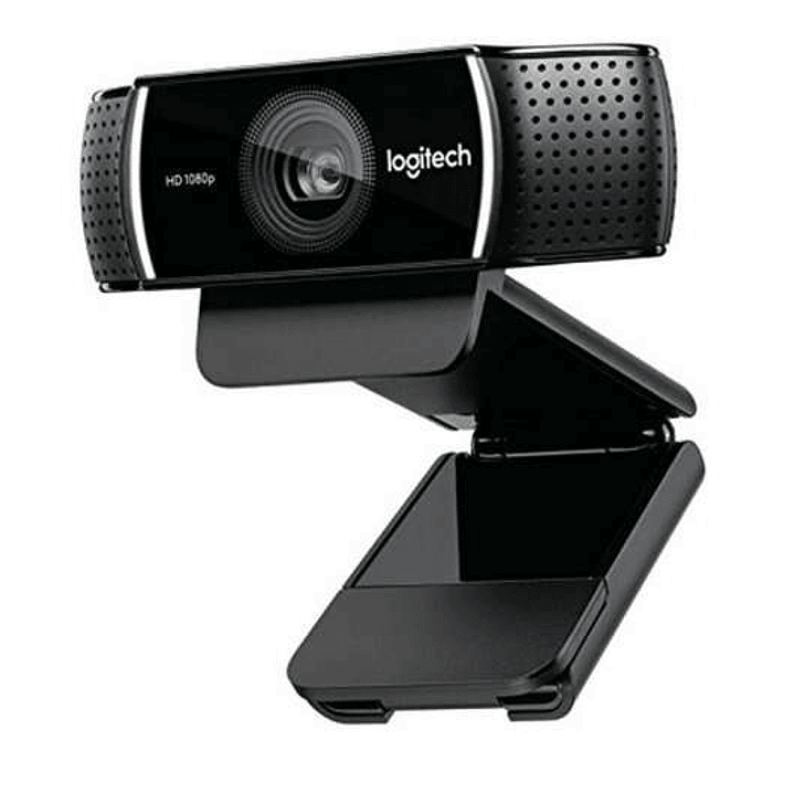 Logitech C922 Pro Stream Webcam Full HD 1080p USB - Microfonos Integrados - Tripode de Mesa - Cable de 1.50m - Color Negro 1