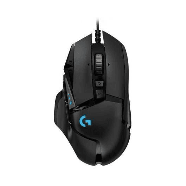 Logitech G502 Hero Raton USB 25600dpi - 11 Botones Programables - Iluminacion LED - Uso Diestro - Cable de 2.10m - Color Negro 1