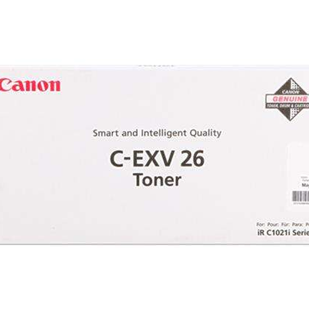 Canon CEXV26 Magenta Cartucho de Toner Original - 1658B006 1
