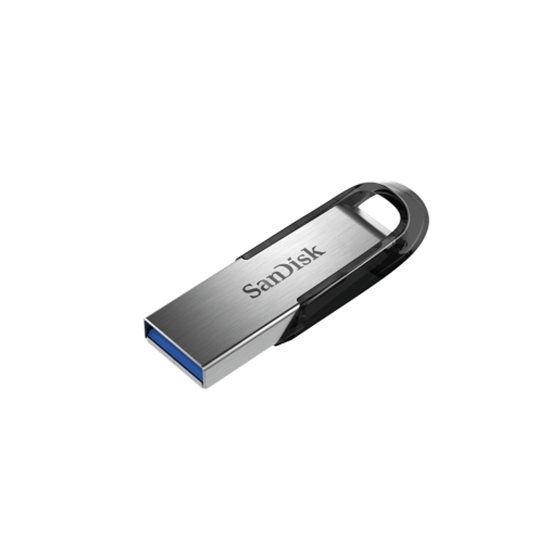 Sandisk Ultra Flair Memoria USB 3.0 512GB - Hasta 150MB/s de Transferencia - Diseño Metalico - Color Acero/Negro 1