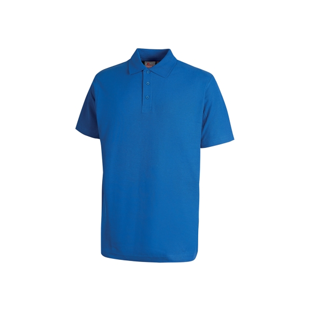 Upower Tonga Polo de Hombre de Algodon Pique - Talla M - Transpirable, Cuello con 3 Botones, Acabados en Canale, Refuerzos en Cuello y Hombros, Protec 1