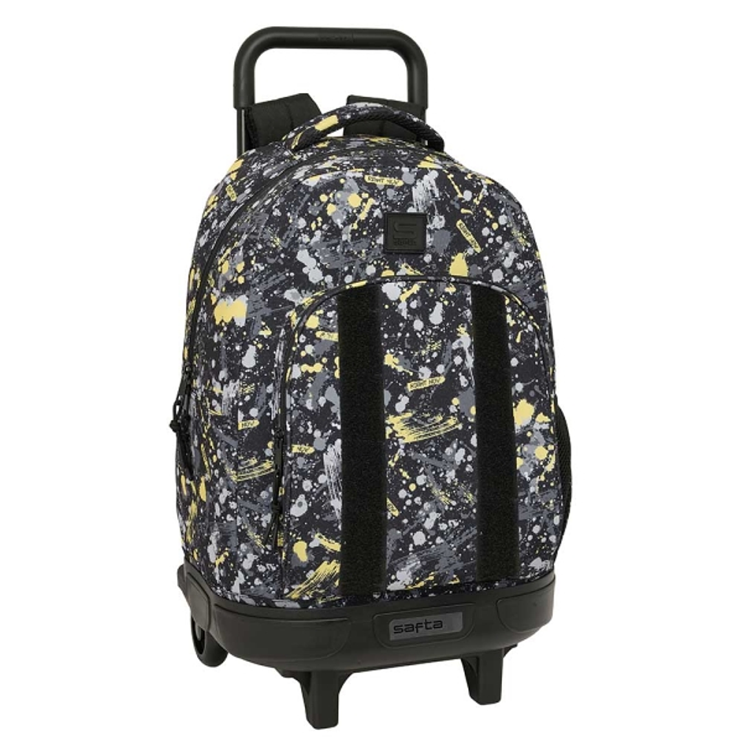 Safta Graffiti Splash Mochila con Carro - Extraible - Bolsillo Frontal - Portabotellas - Tirador Doble - Hombreras Acolchadas - Asa Acolchada - Tarjet 1