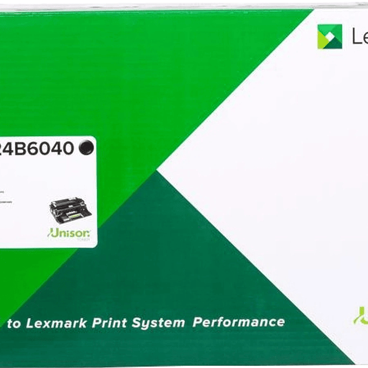 Lexmark M3150/XM3150/M1145/XM1145 Negro Tambor de Imagen Original - 24B6040 1