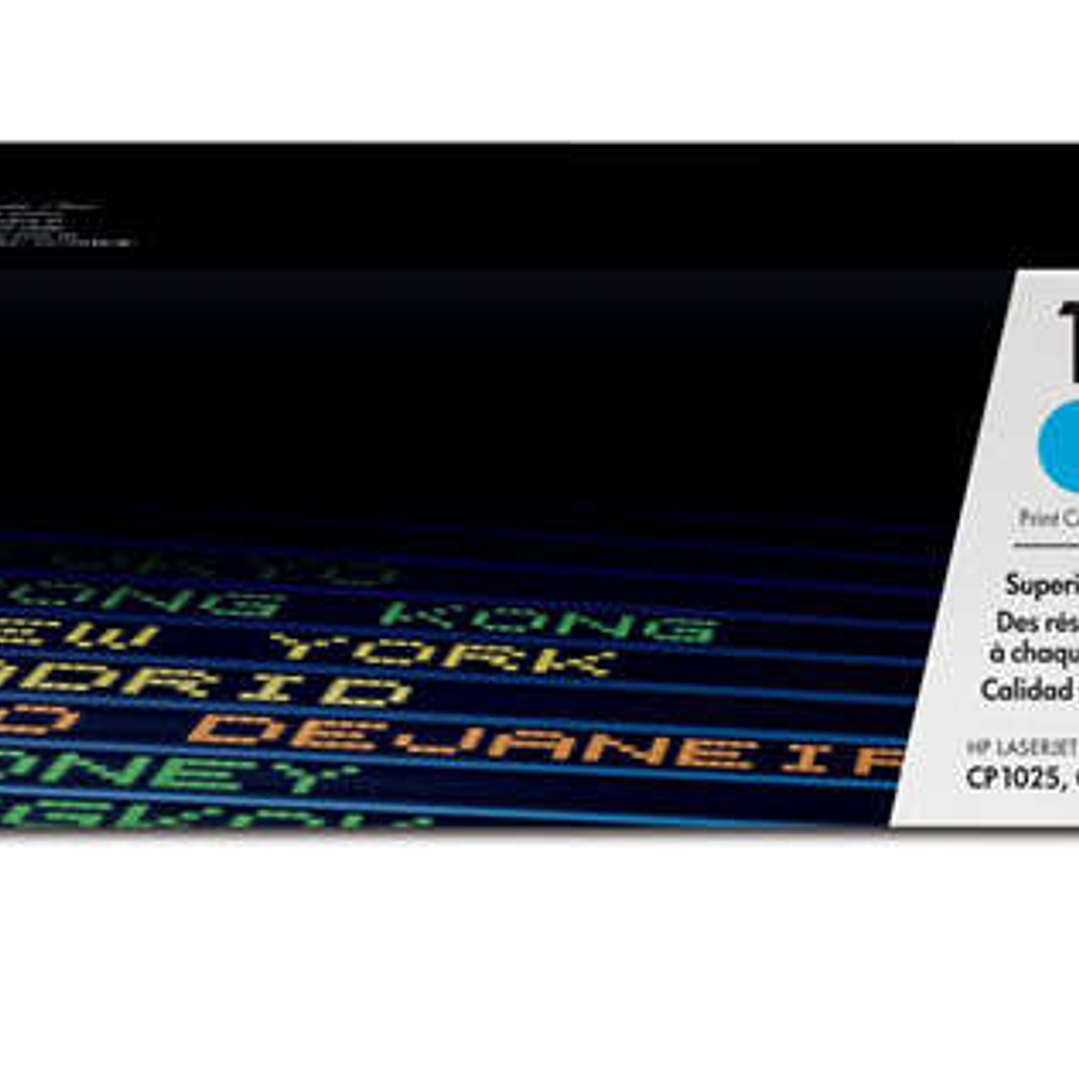 HP CE311A Cyan Cartucho de Toner Original - 126A 1