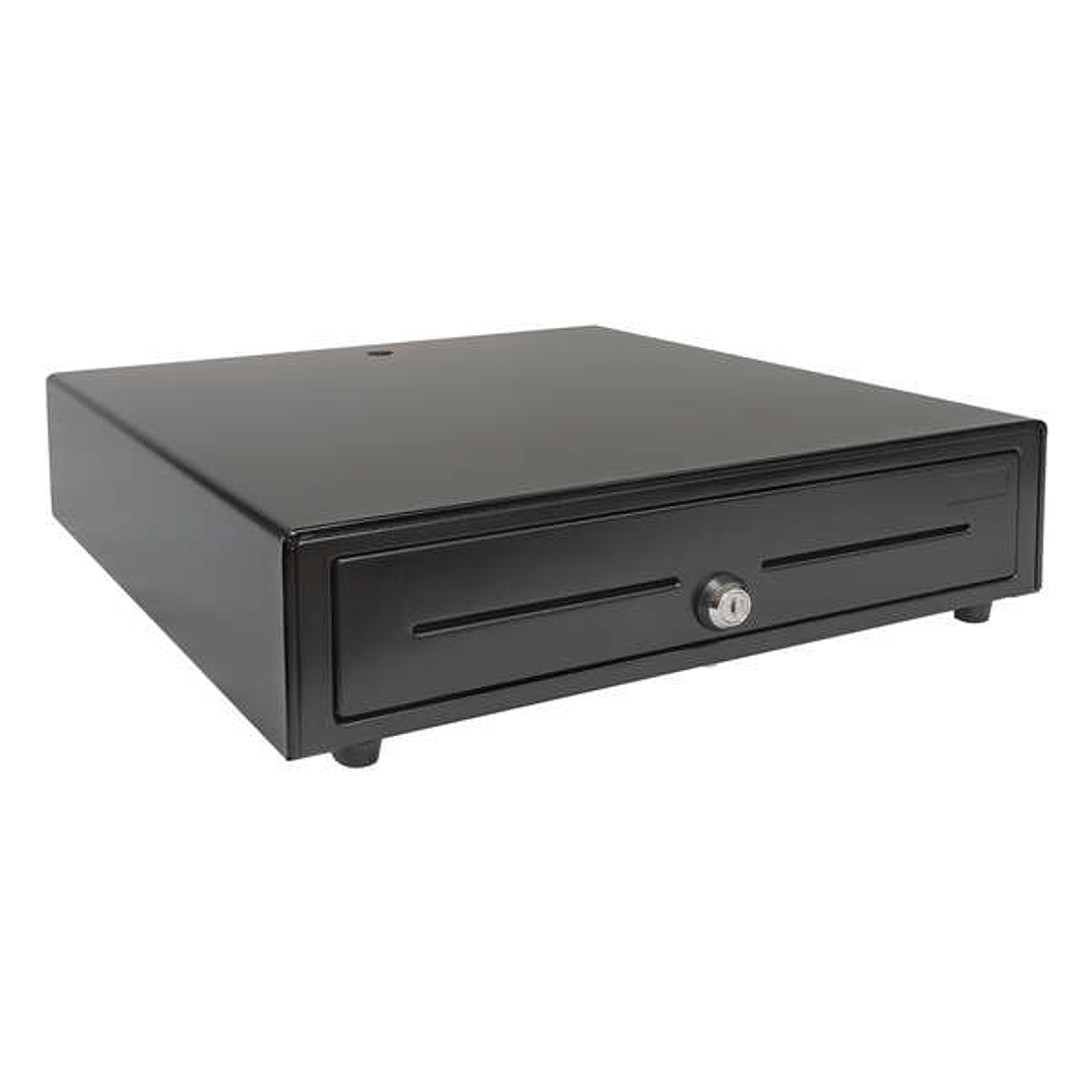 Unykach Cajon Portamonedas Electrico - 12 Compartimentos - Apertura Manual y Automatica - Conexion RJ11 1