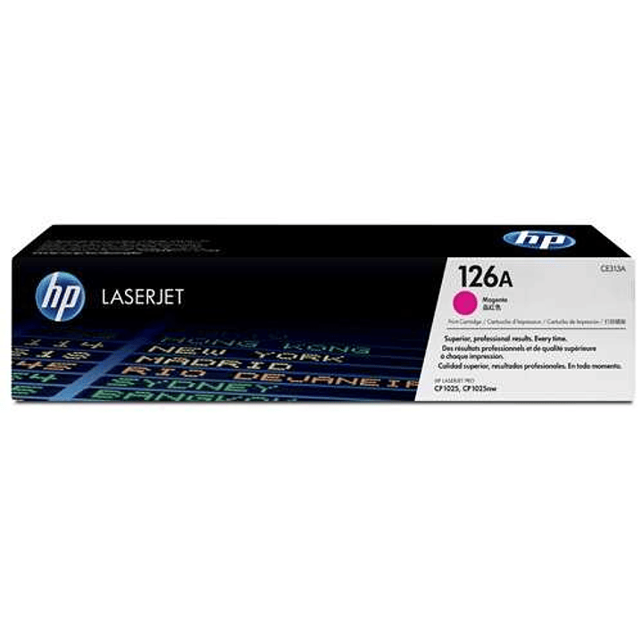 HP CE313A Magenta Cartucho de Toner Original - 126A 1