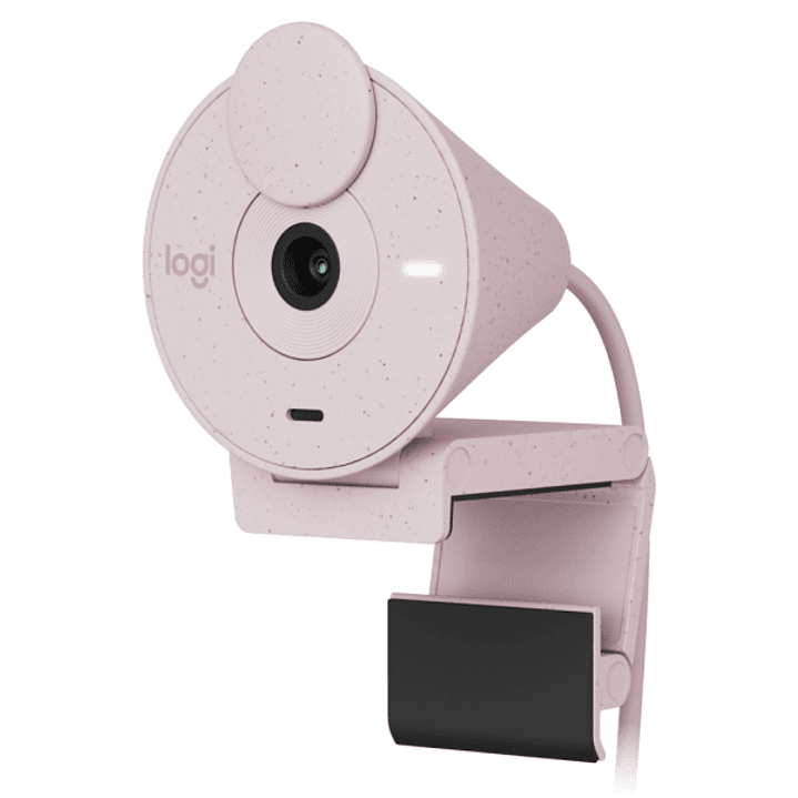 Logitech Brio 300 Webcam Full HD - 2 Megapixeles - Campo Visual 70º - Color Rosado 1