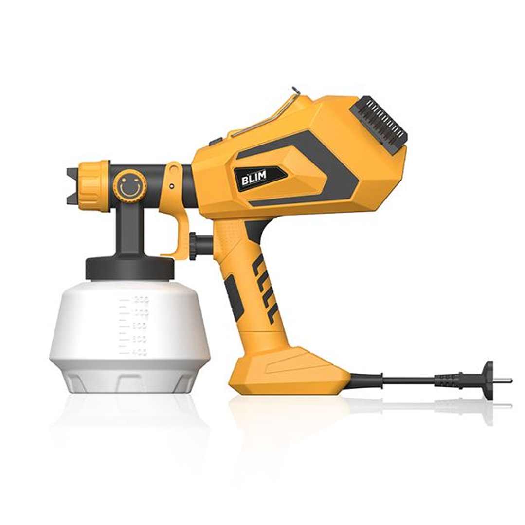 Blim Pistola Electrica para Pintar - 650W - Color Amarillo 1