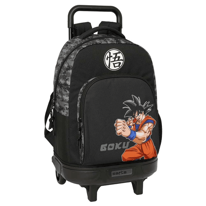 Safta Dragon Ball Mochila con Carro - Extraible - Bolsillo Frontal - Portabotellas - Tirador Doble - Hombreras Acolchadas - Asa Acolchada - Tarjeta ID 1