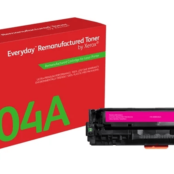 Xerox Everyday HP CC533A Magenta Cartucho de Toner Remanufacturado - Reemplaza 304A 1