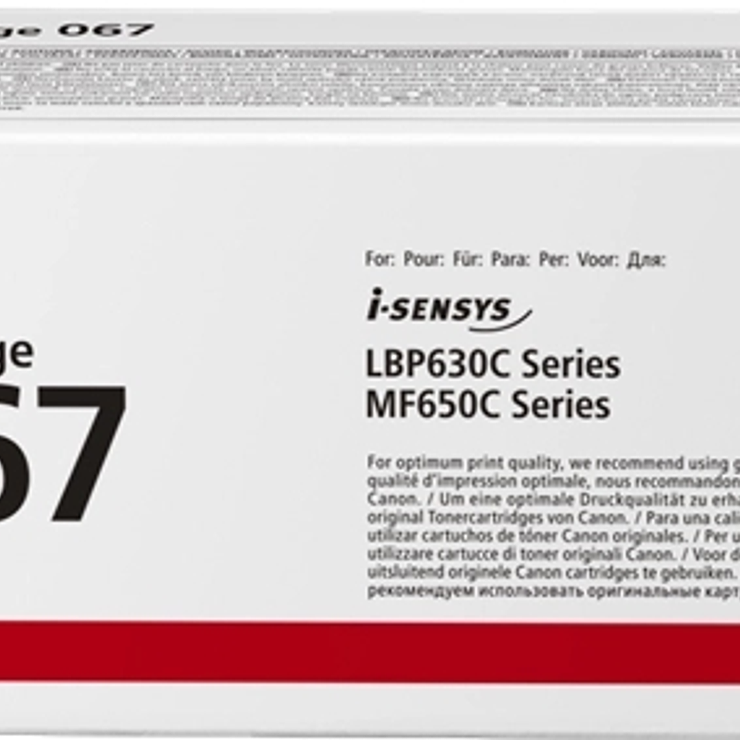 Canon 067 Magenta Cartucho de Toner Original - 5100C002 1