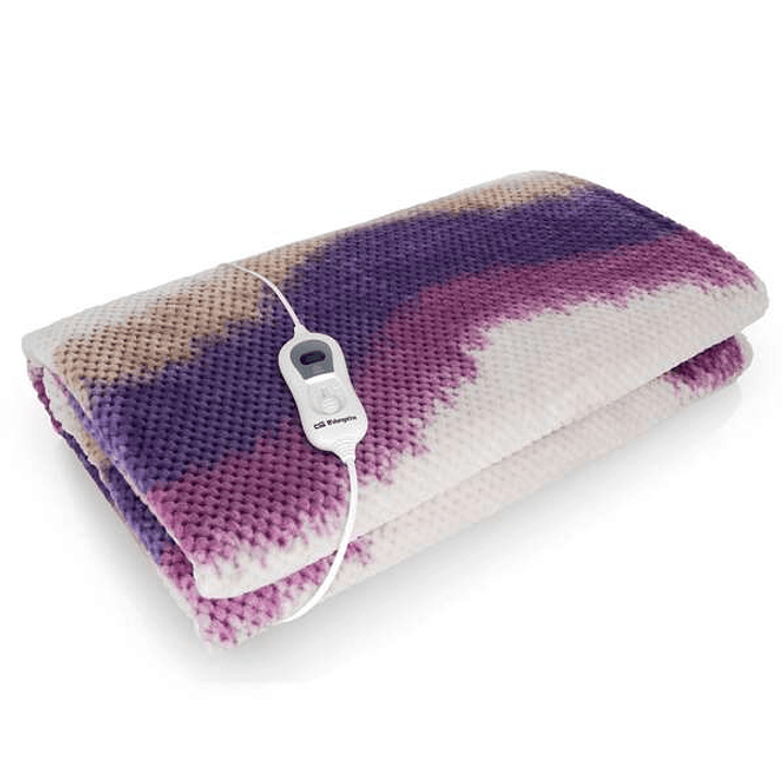 Orbegozo MAH 2500 Manta Electrica Calor Instantaneo - 3 Niveles de Potencia - Mando Electronico Extraible - Funda Lavable - Diseño Elegante y Seguro 1