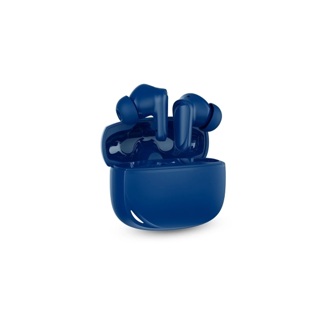 SPC Boost Buds Auriculares Inalambricos True Wireless - Cancelacion de Ruido - 4 Microfonos - Control Tactil - Google Fast Pair - Color Azul 1