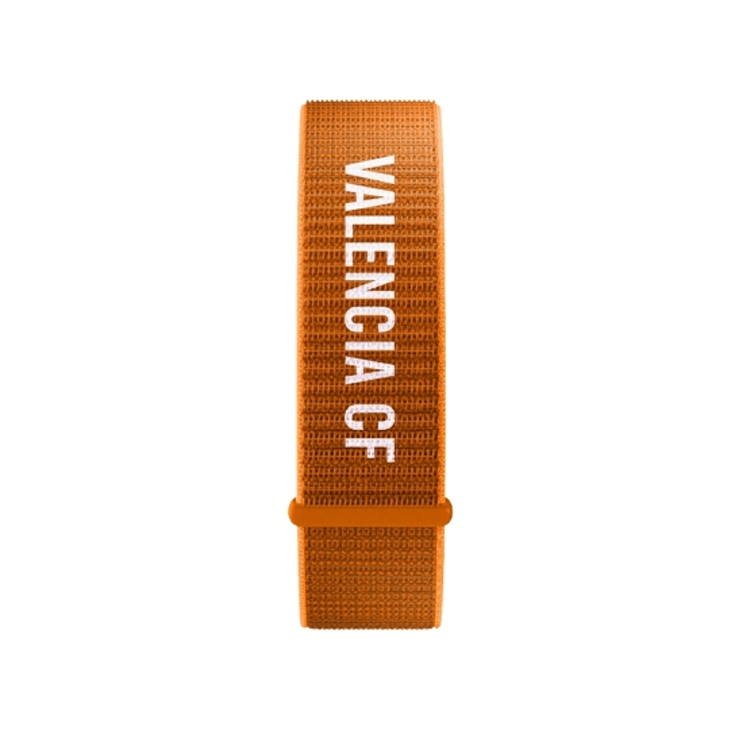 Savefamily Correa de Tela para Savewatch Plus Edicion Valencia CF - Color Naranja 1