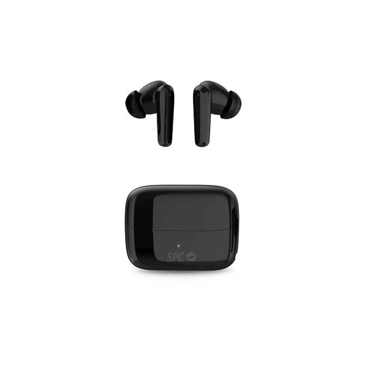 SPC Ether 2 Pro Auriculares In-EAr Bluetooth 5.2 TWS - Manos Libres - Asistente de Voz - Conectividad con 2 Dispositivos Simultaneamente - Autonomia h 1