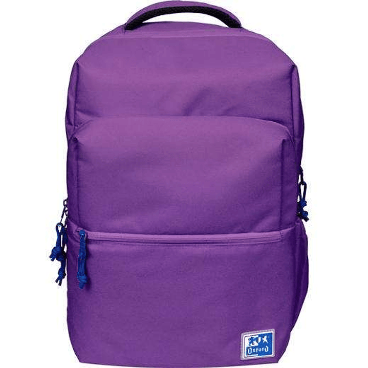 Oxford B-Ready Mochila 28L - Tamaño 42x30x15cm - Bolsillo acolchado - Asa Superior - Poliester Reciclado RPET - Color Lila 1