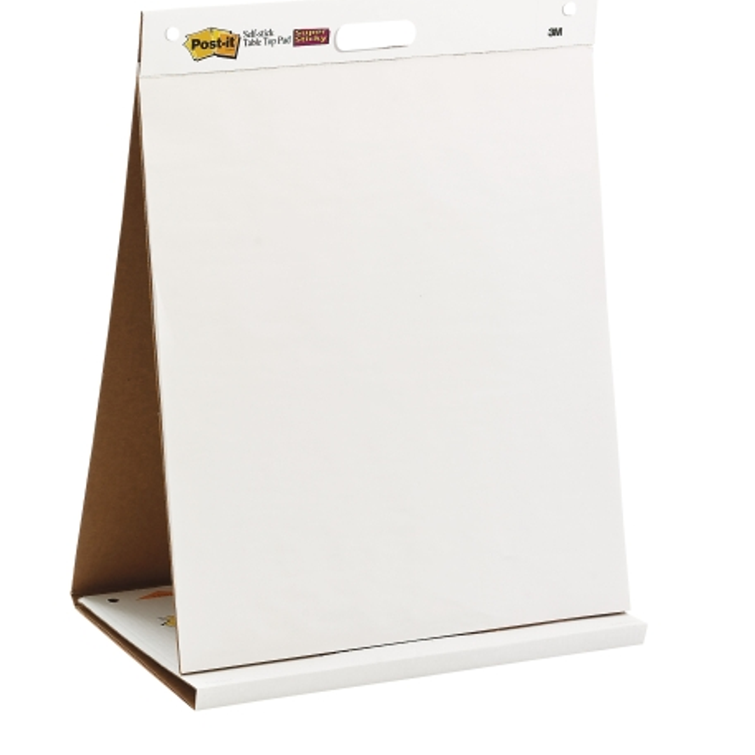 Post-It Super Sticky Bloc de 20 Blocs de Reuniones - Forma Rectangular - 584x508mm - Color Blanco 1