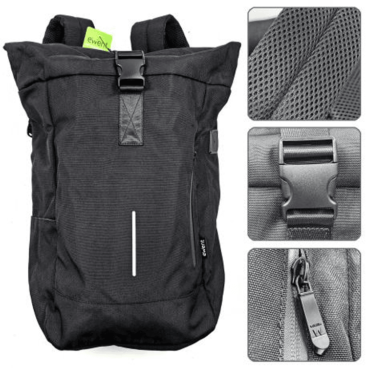 Ewent EW2536 Trendy Roll Mochila para Portatil hasta 17,3
