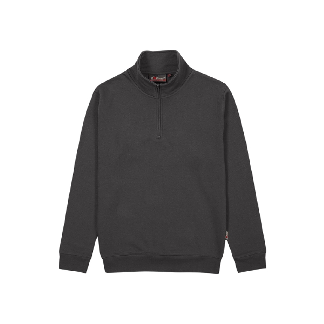 Upower Maui Sudadera con Media Cremallera - Talla 4XL - French Terry, Transpirable, Duradera, Puños y Dobladillo Elasticos, Mangas Ranglan, Costuras P 1