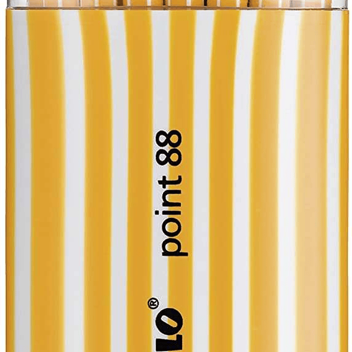 Stabilo Point 88 Zebrui Pack de 20 Rotuladores de Punta Fina de Fibra - Trazo de 0.4 mm - Tinta con Base de Agua - Colores Surtidos 1