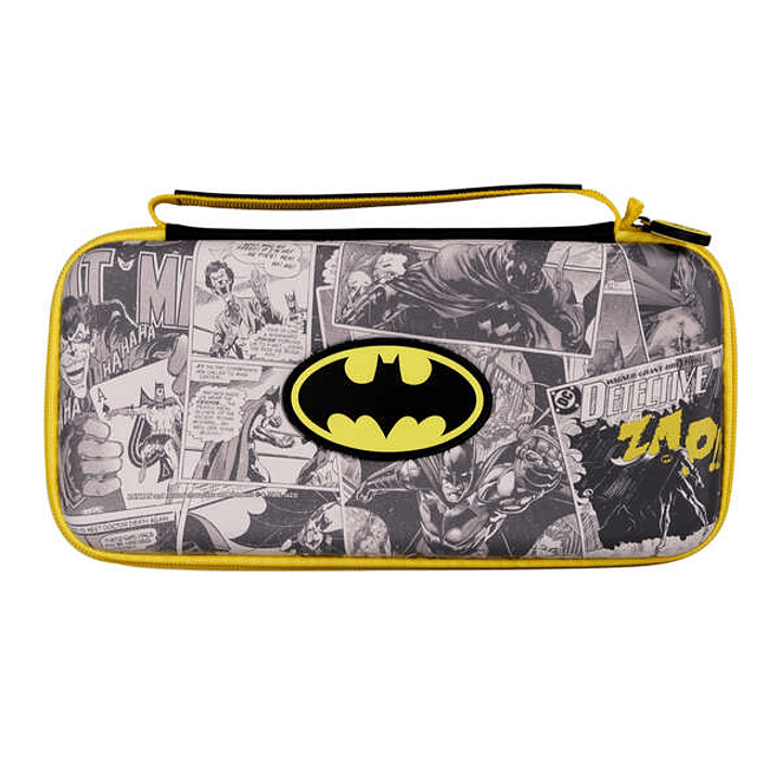 FR-TEC Bolsa Premium Batman con Caja de Juegos - Compatible con Todos los Modelos de Switch - Proteccion y Transporte de Alta Calidad - Soporte Incorp 1