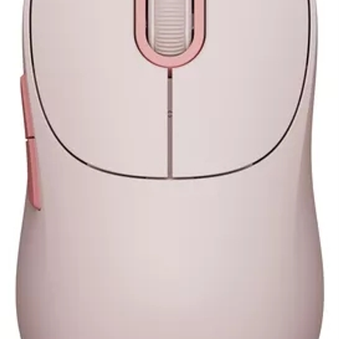 Xiaomi Wireless Mouse 3 Raton Inalambrico con Adaptador de 2.4GHz y Bluetooth 1200dpi - 5 Botones - Uso Diestro - Color Rosa 1