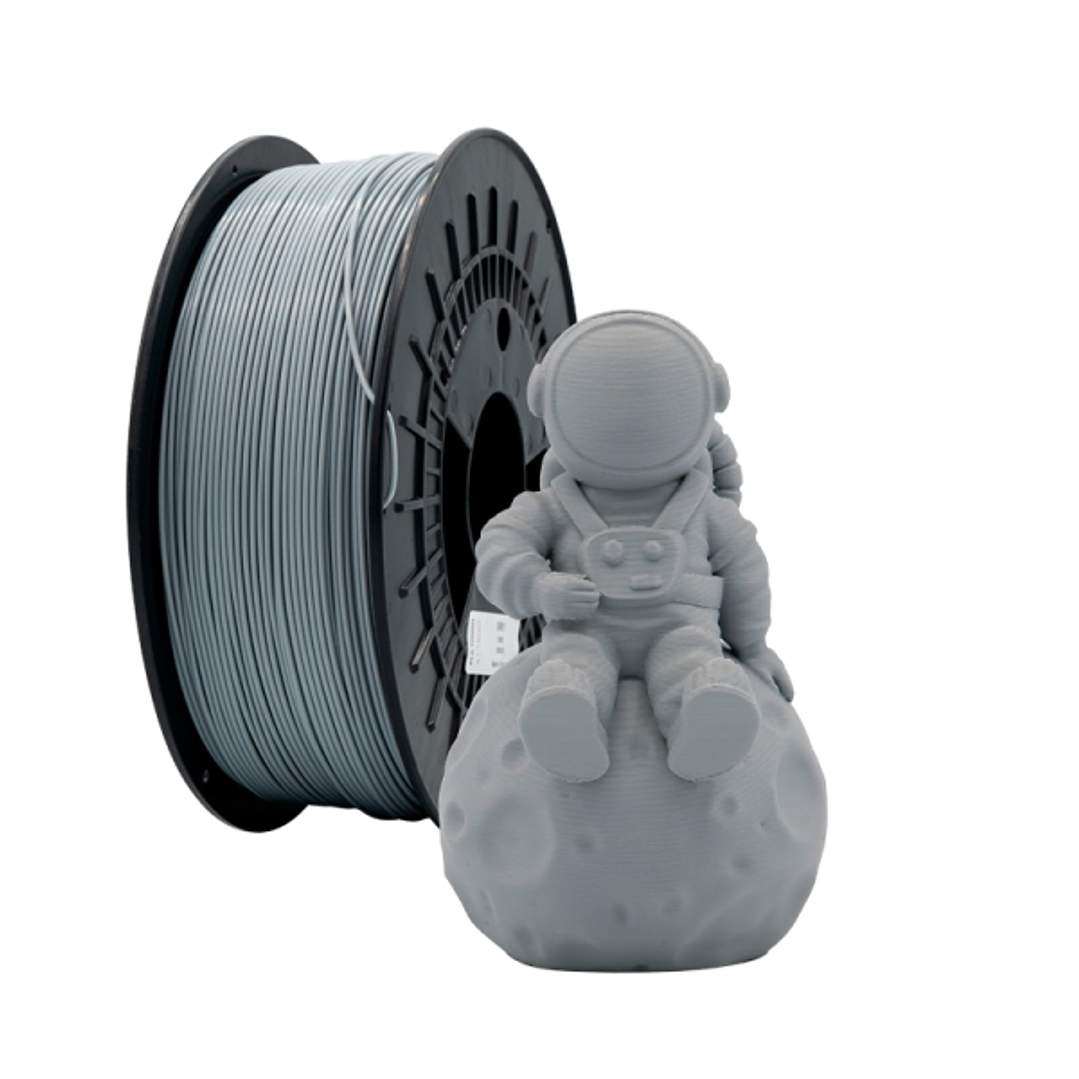Filamento 3D PLA TOUGH - Diametro 1.75mm - Bobina 1kg - Color Gris 1